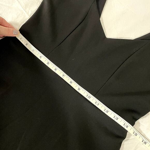 Urban Outfitters Size 6 Skater Dress NEW Coquette Whimsigoth Dark Fairy Black - Picture 10 of 16